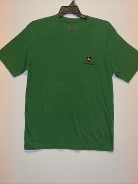 John Deere Green Short Sleeve Logo Tee Size L